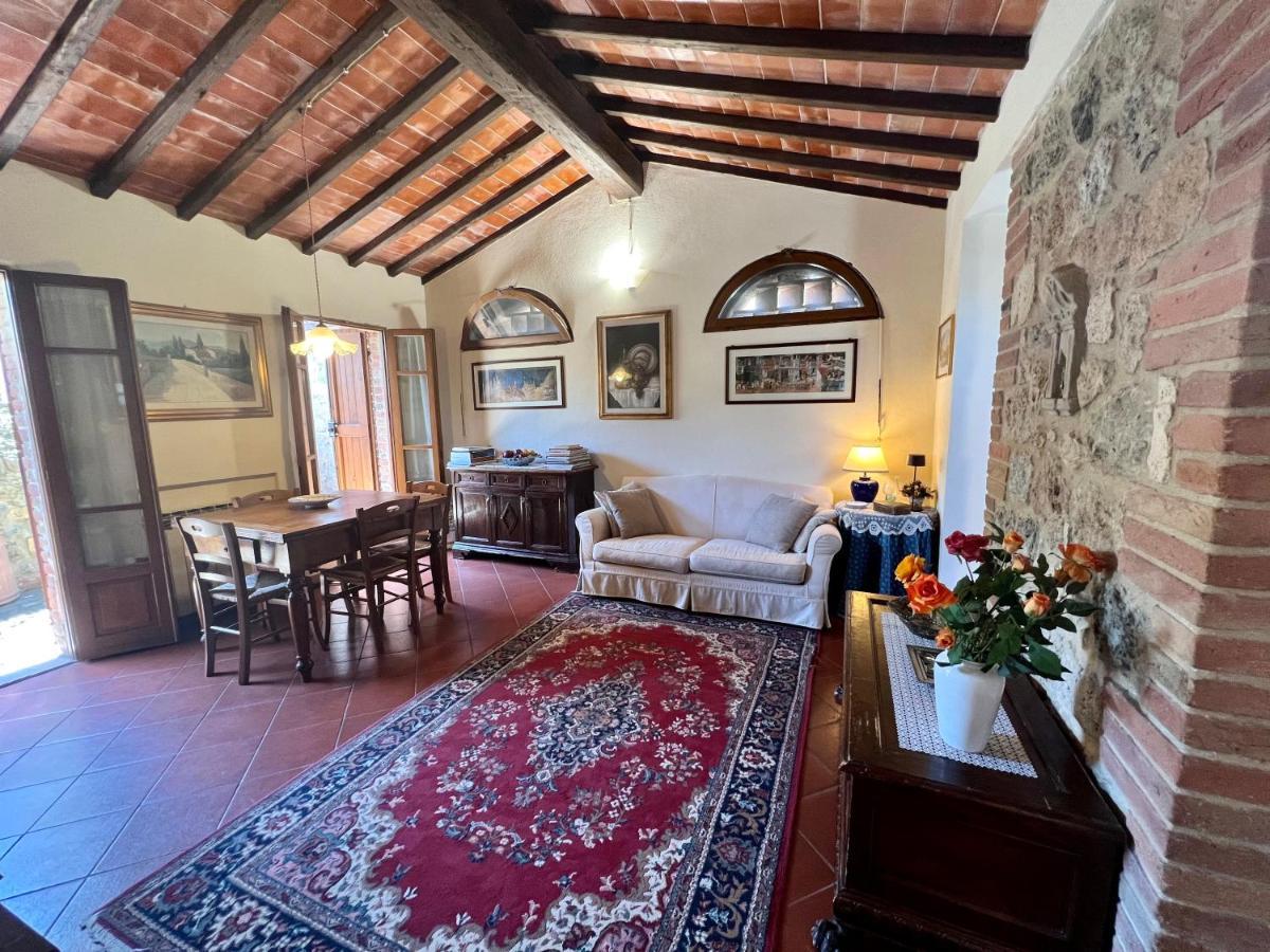 Monteriggioni Castello Villa Luaran gambar
